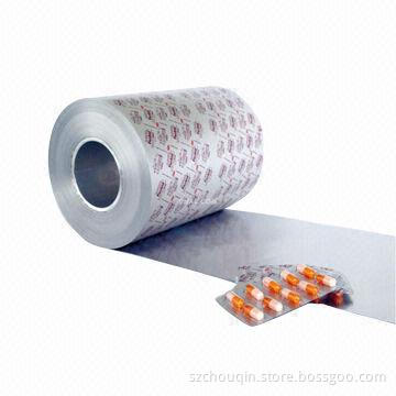 Laminated Aluminum Foil Roll Film, Used for Medical and Harmless for Health
